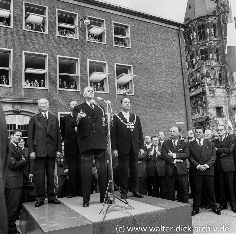 Ansprache an die Bevölkerung 1962