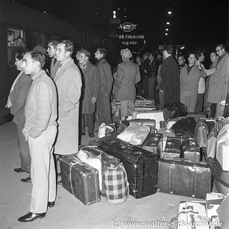 Gastarbeiter am Hauptbahnhof