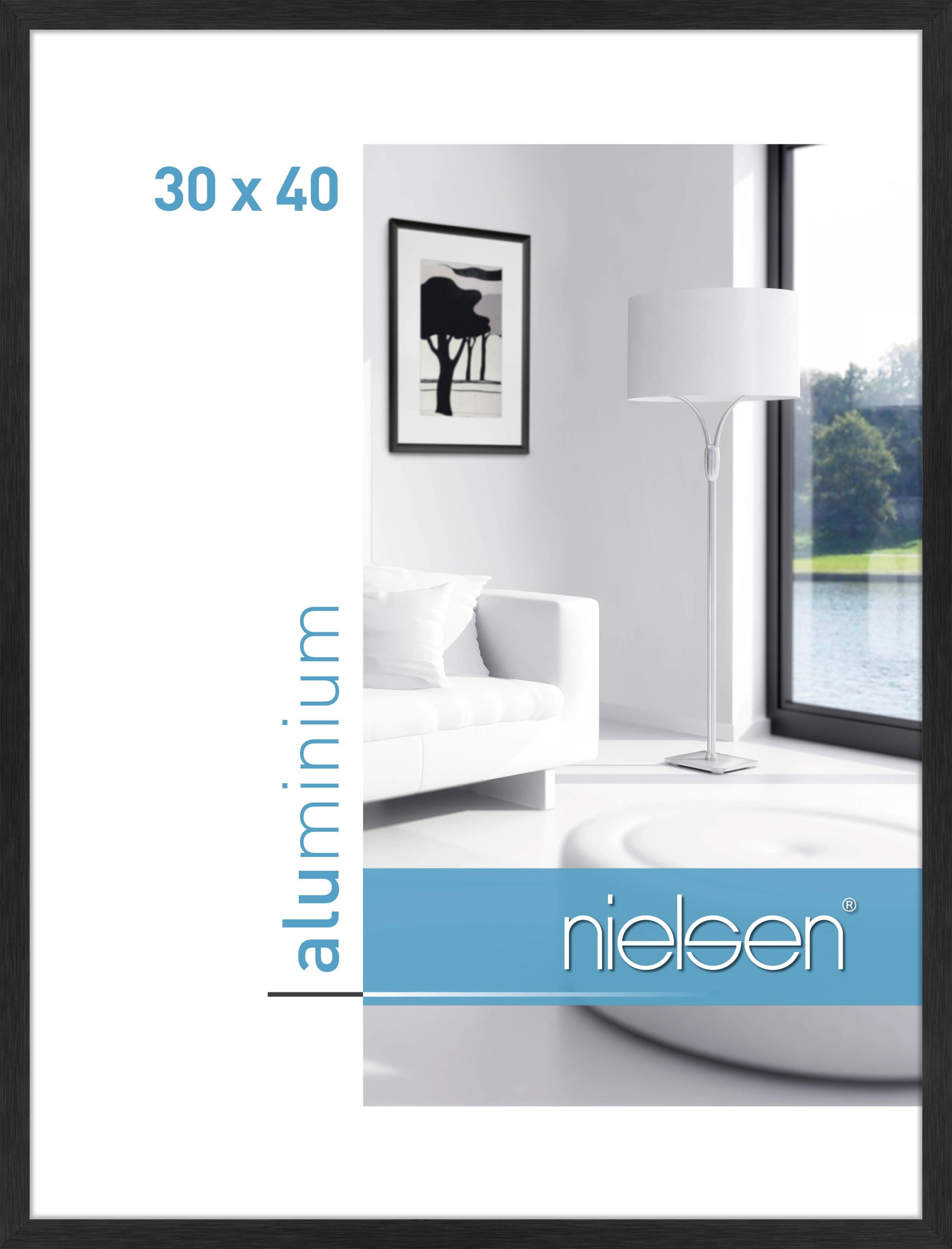 c2_63053_30x40_soft_black_matt_low Nielsen C2 Aluminium-Bilderrahmen
