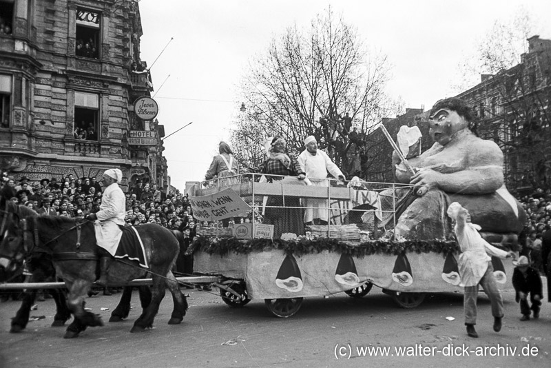 Rosenmontagszug 1951