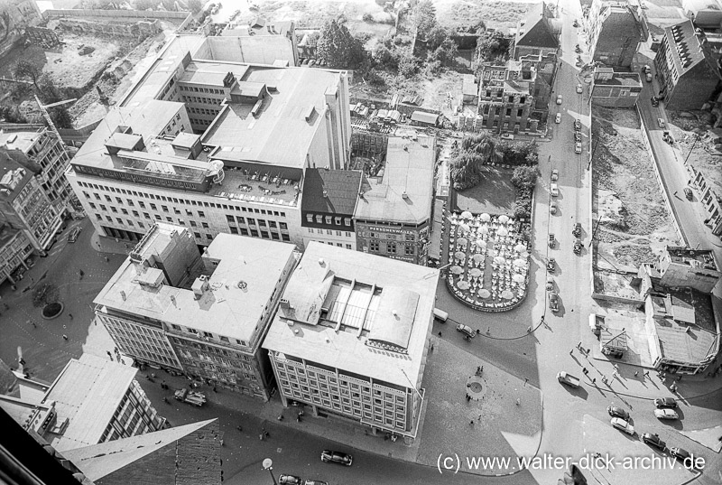 Blick vom Dom 1954