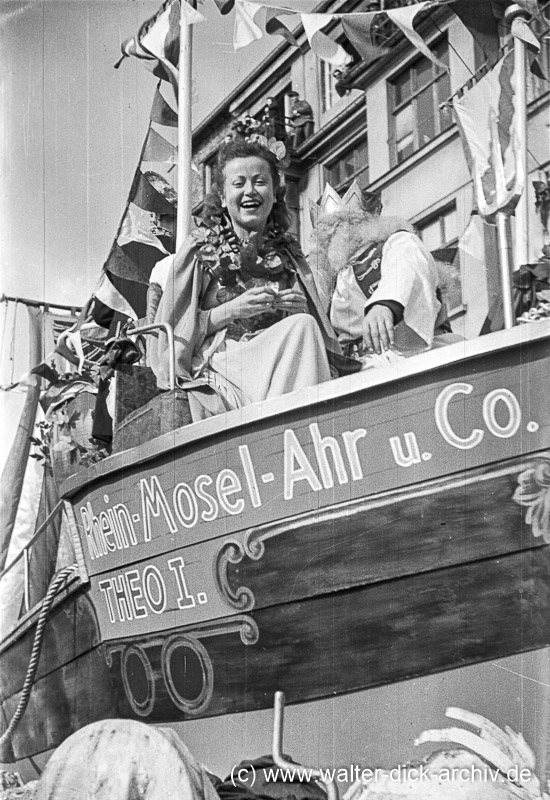 Rosenmontagszug 1949