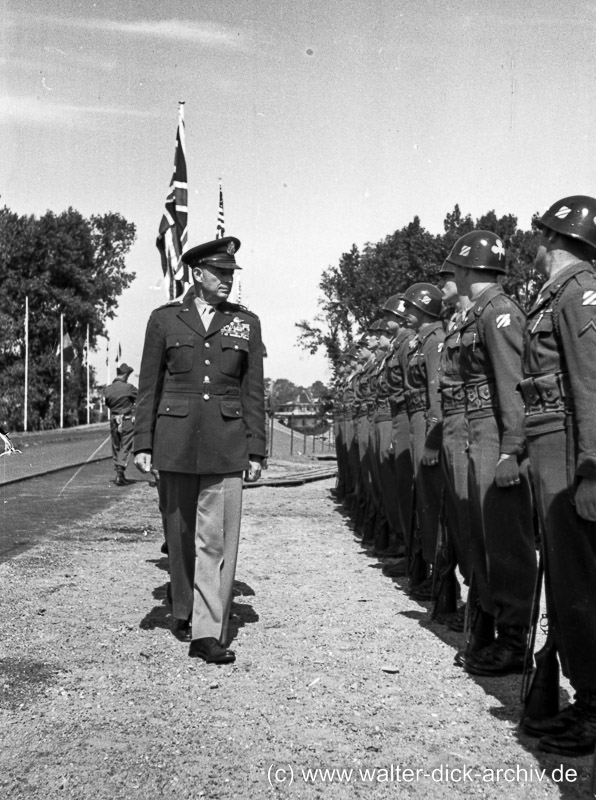 Eröffnung der Patton Brücke 1946