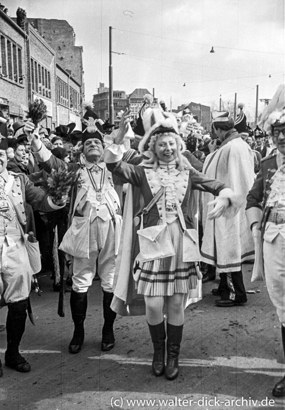 Rosenmontagszug 1949