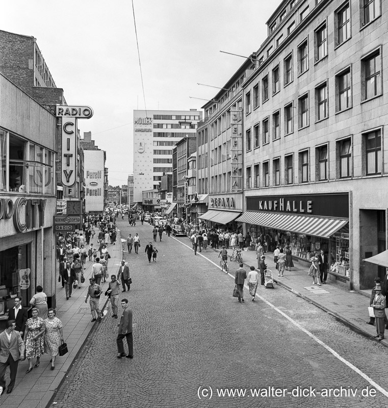 Ansichten der Schildergasse 1959