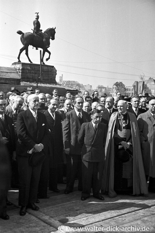 Wiedereröffnung der Hohenzollernbrücke