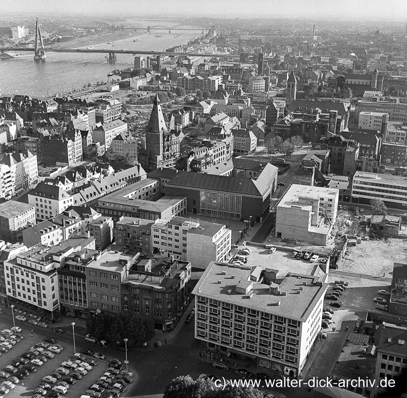 Blick vom Dom - Richtung Süden 1959