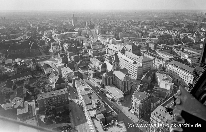 Vom Dom in Richtung Westen 1959