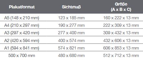 Alu-Klapprahmen-15-mm-Abmessungen-Werkladen-Display