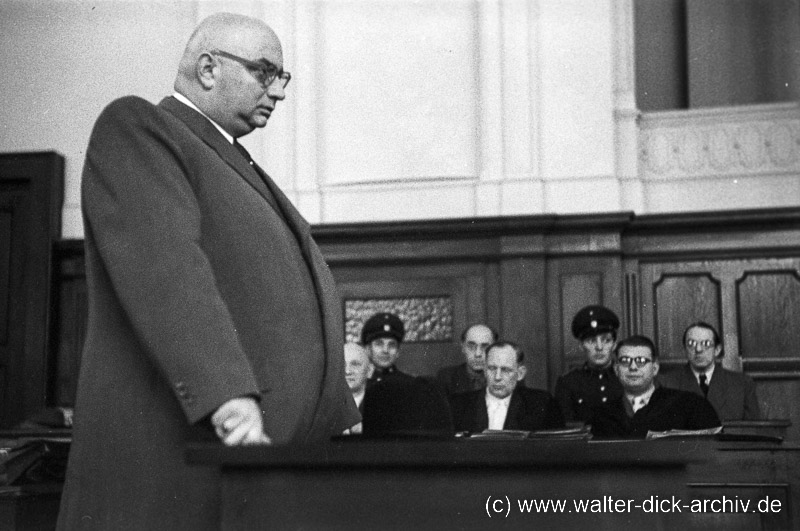 Zeugenaussage im Hoegen Prozess 1949