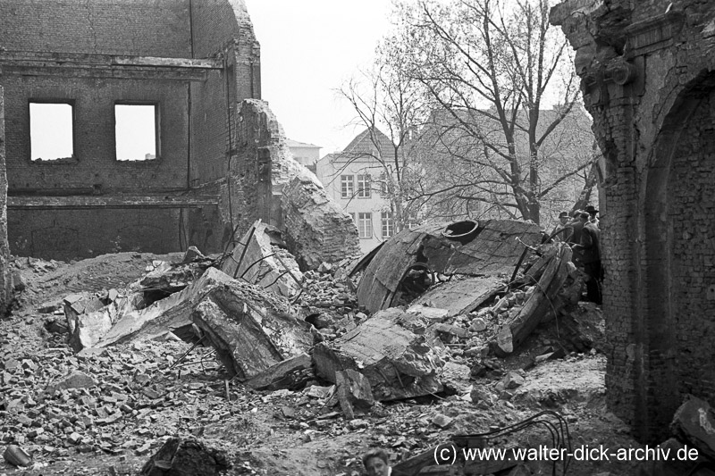 Kirchenruine "Im Dau"  1950