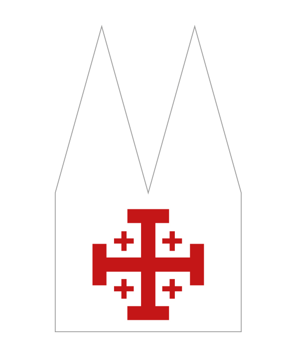 Dom Einsatz - Jerusalemkreuz