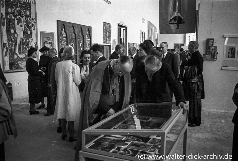Ausstellungseröffnung "Christliche Kunst der Gegenwart" 1948