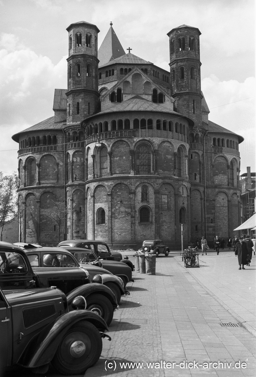 Chorpartie von St. Aposteln 1955