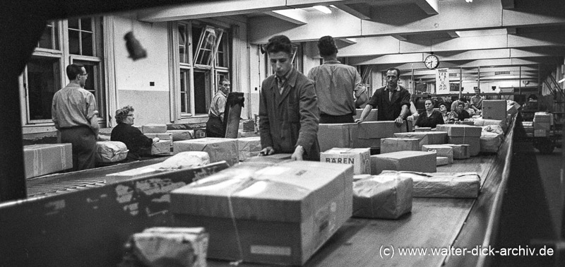 Paketversand 1958