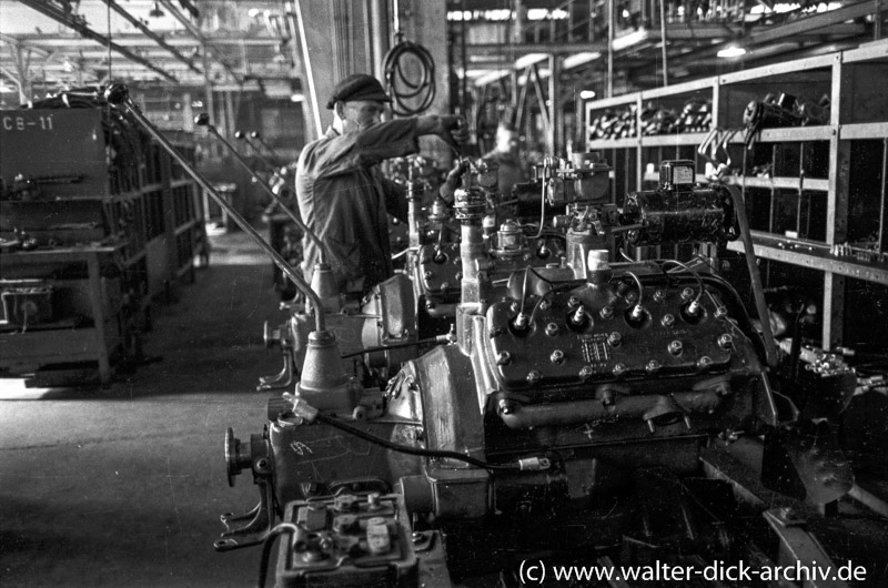 Motorenproduktion bei Ford Köln
