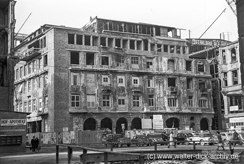 WDA319-004 Bau des Funkhauses 1948