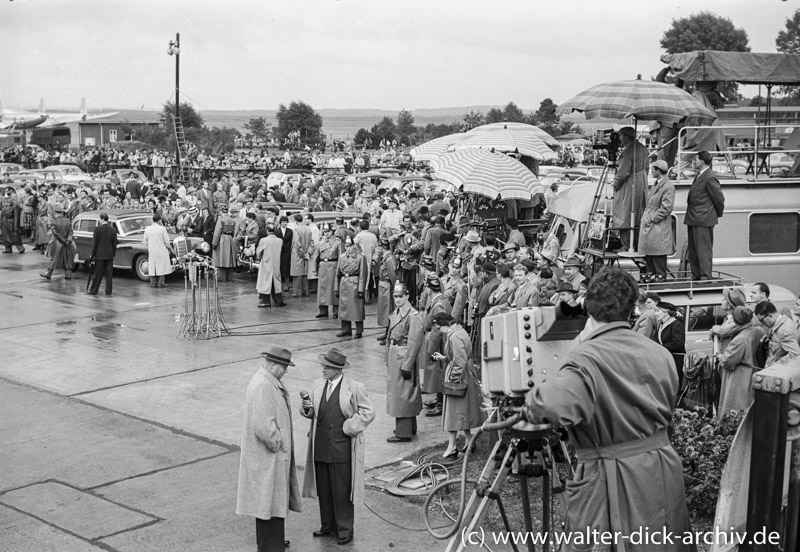 Konrad Adenauer reist nach Moskau 1955