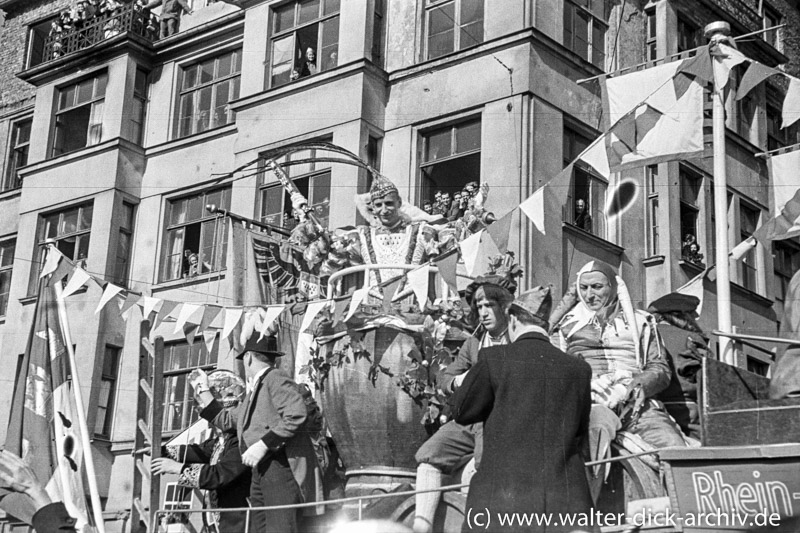 Rosenmontagszug 1949