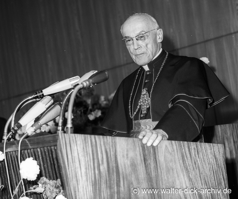 Dankrede Kardinal Frings 1967