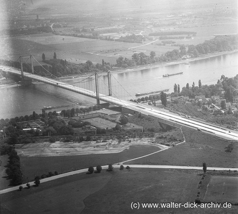 Rheinbrücke Rodenkirchen 1963