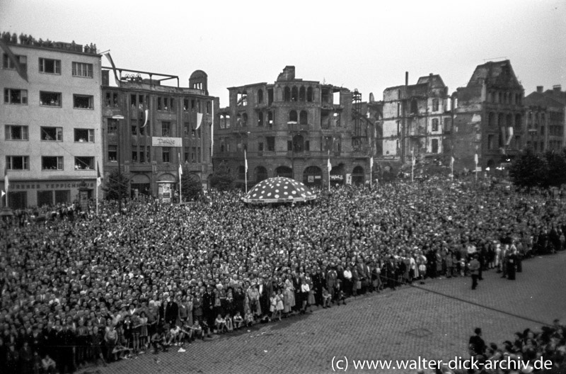 Großkundgebung zur 1900 Jahr Feier 1950