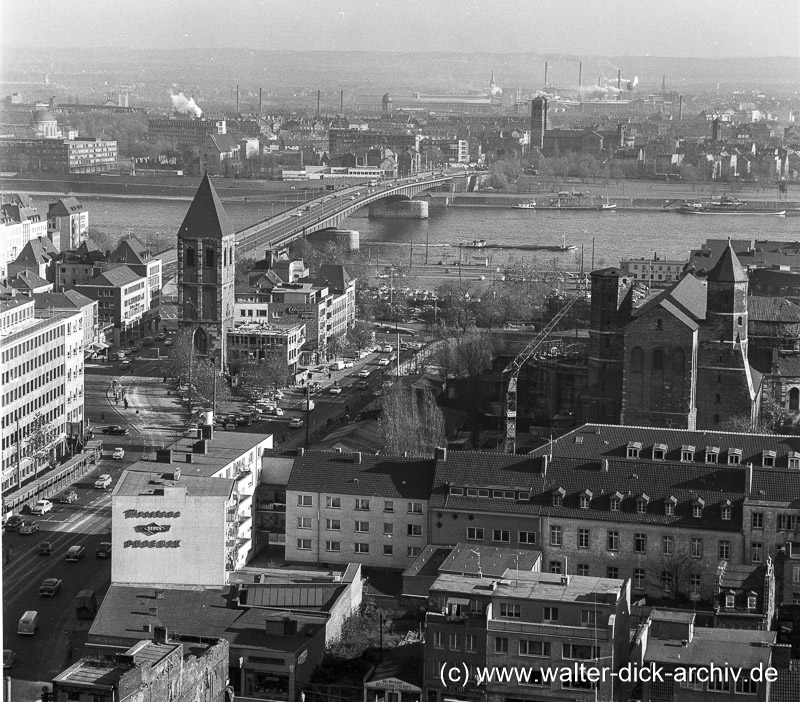 Vom Fernmeldehochhaus 1962