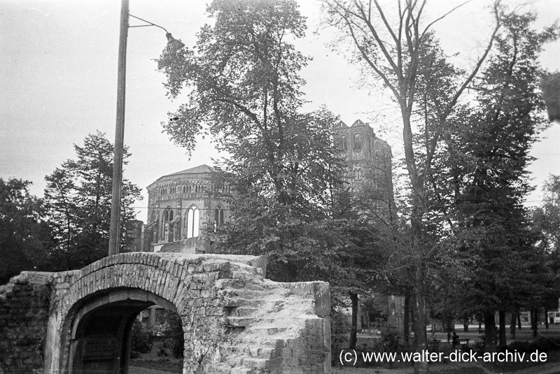 Ruine von St. Gereon 1950