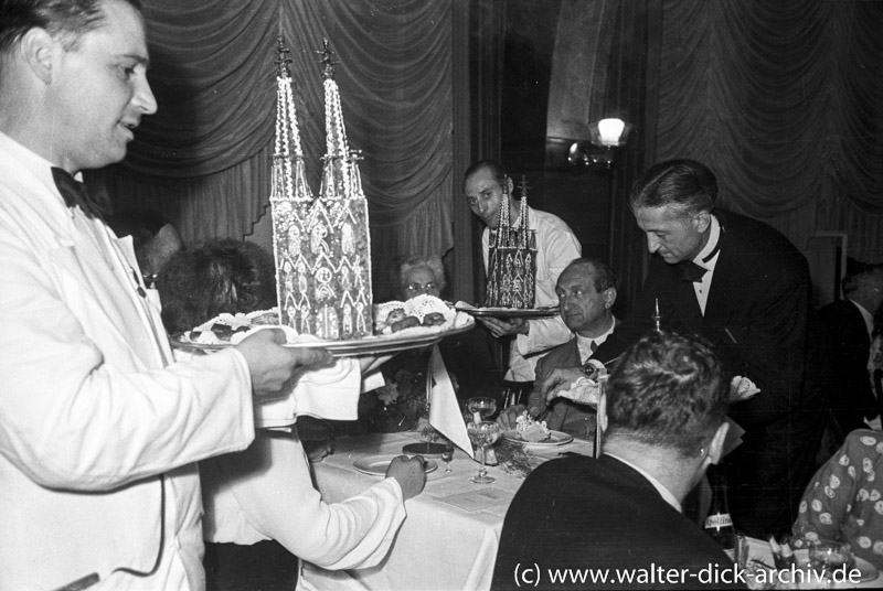 Kölner Dom als Nachtisch