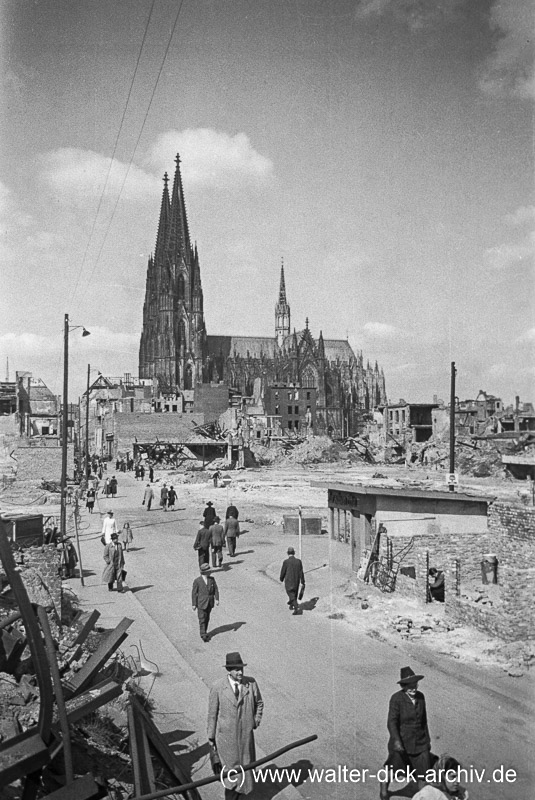 Auf der Hohe Straße 1948