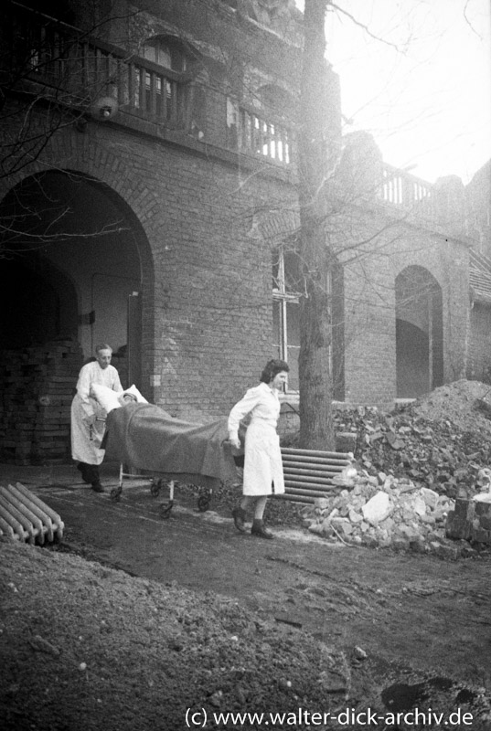 Krankentransport in der Lindenburg