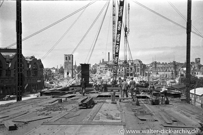 WDA209-23 Bau der Deutzer Brücke