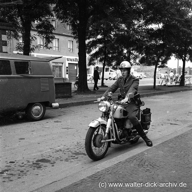 Motorradpolizei 1964