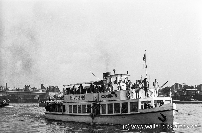 Rheinschwimmen 1950