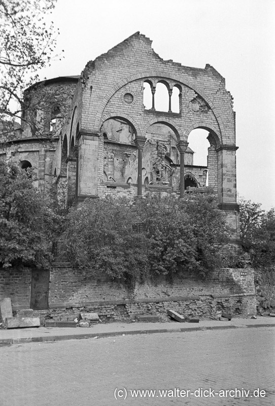 St. Maria im Kapitol - südliche Vorhalle 1950