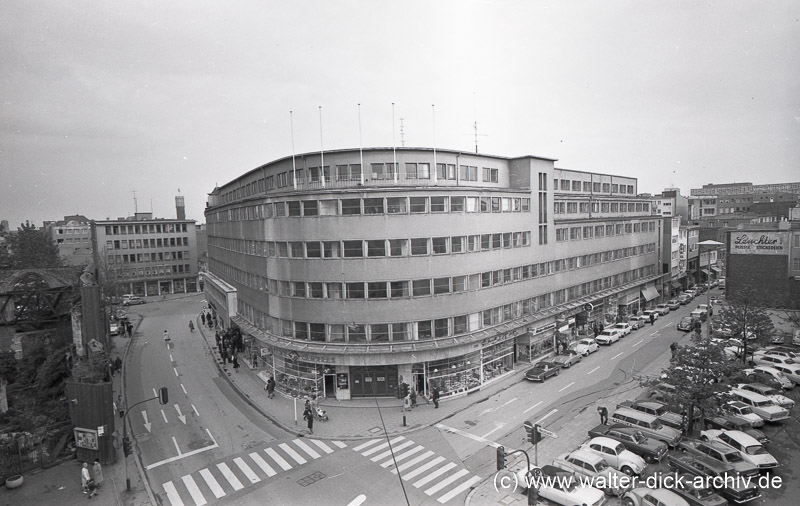 Blick aus Walter Dicks Wohnung 1963