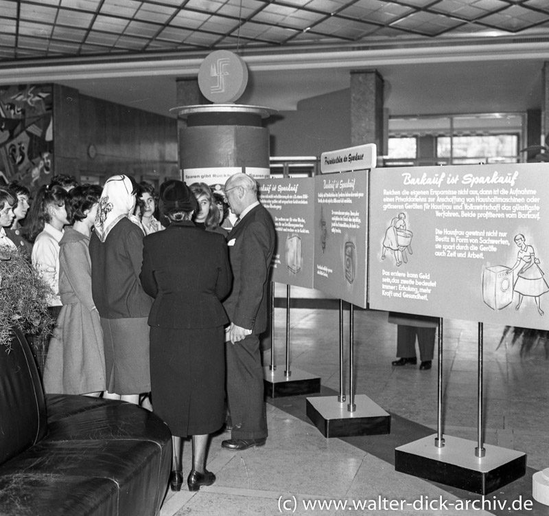 Stadtsparkasse Köln-Förderung des Spargedankens 1963