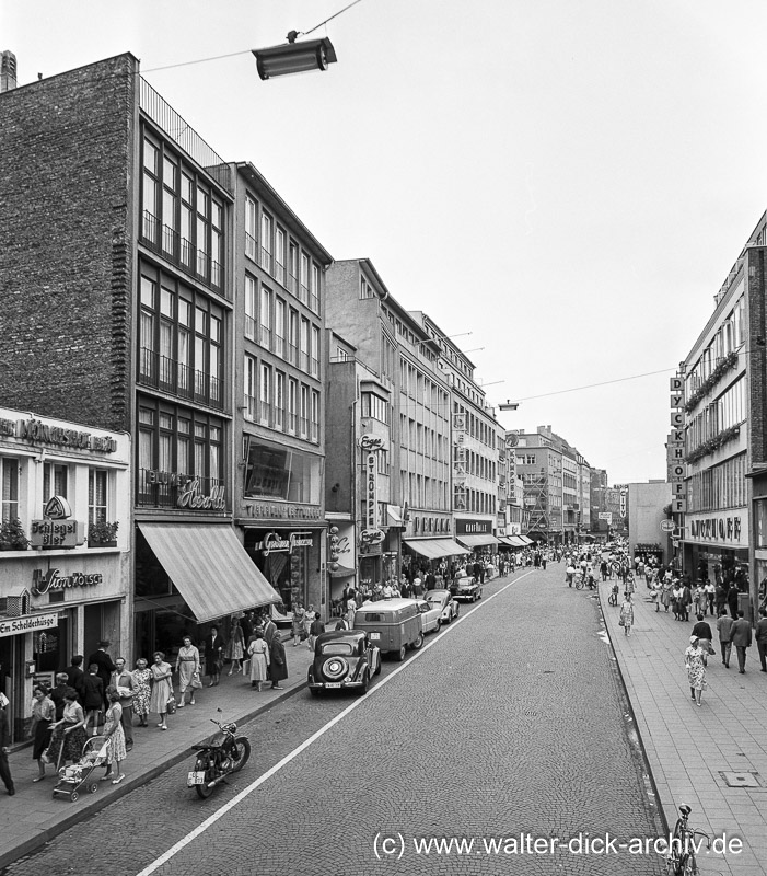 Ansichten der Schildergasse 1959