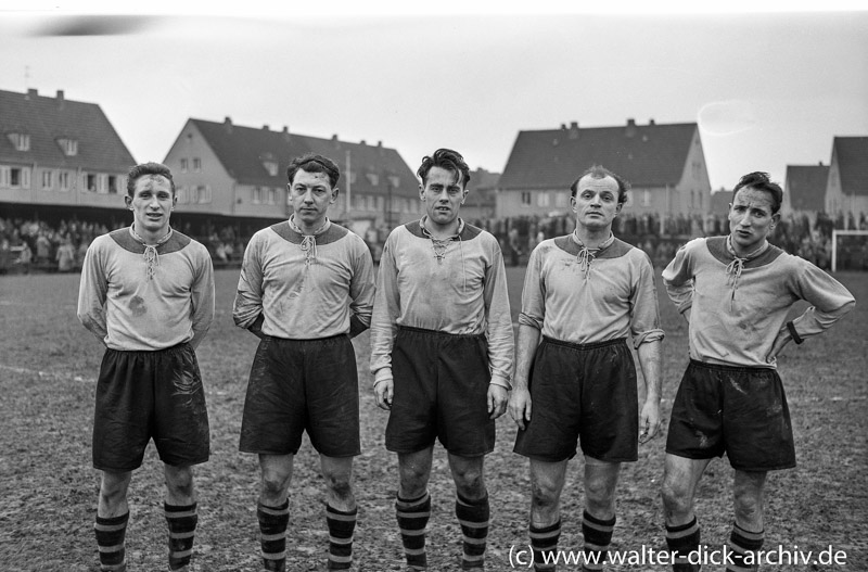 Die drei "Alfredos" Dortmunds Meisterstürmer 1957