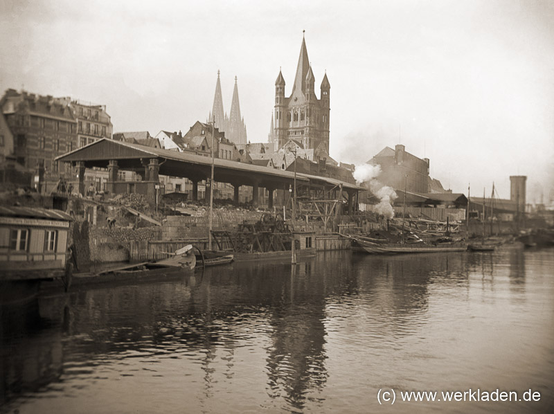 Altstadt mit Frankenwerft 1887