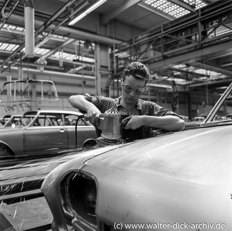 Produktion des "P3" -"Linie der Vernunft"- bei Ford in Köln