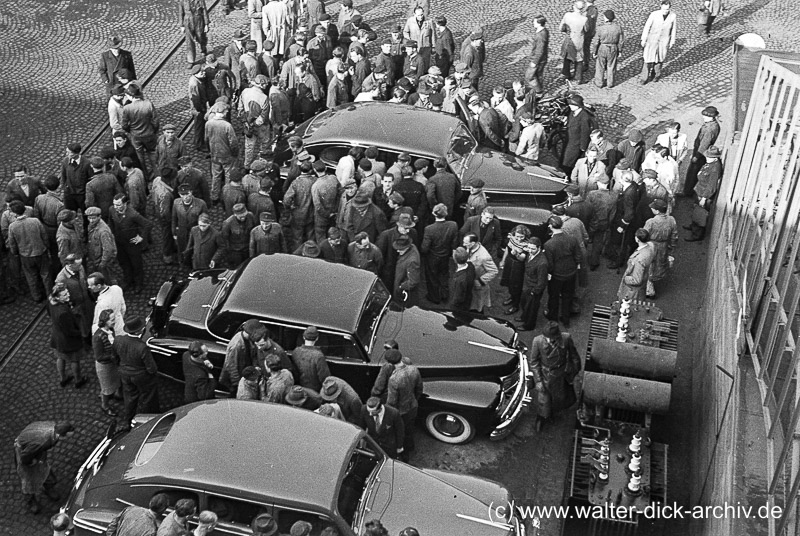 Henry Ford II besucht Köln 1948