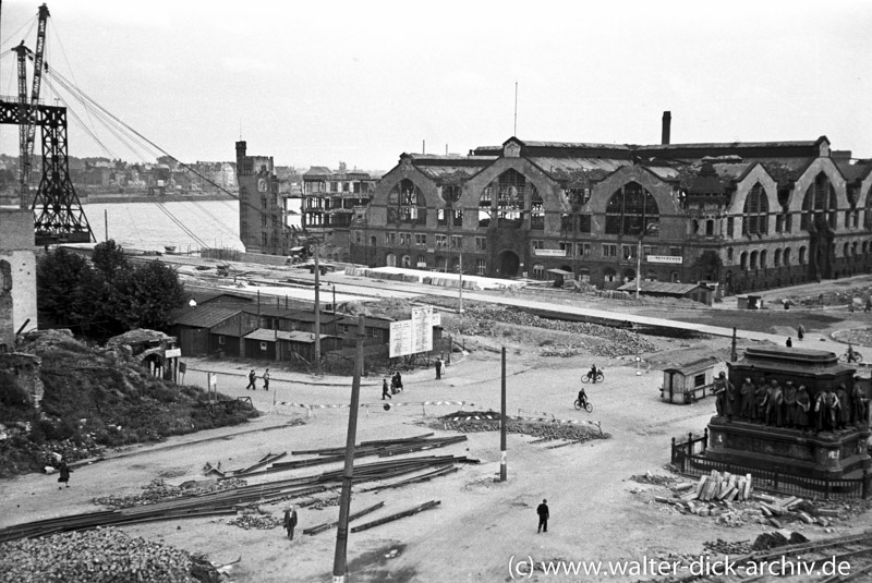 Die alte Kölner Central-Markthalle am Heumarkt