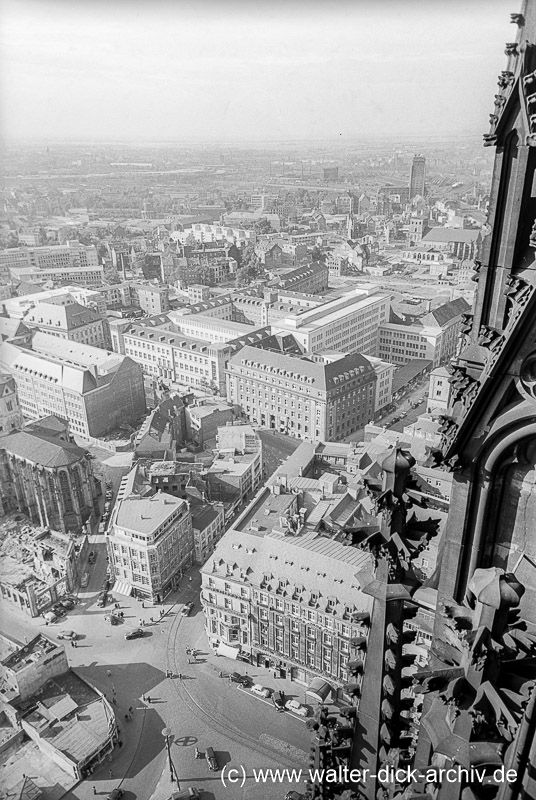 Blick vom Dom 1954