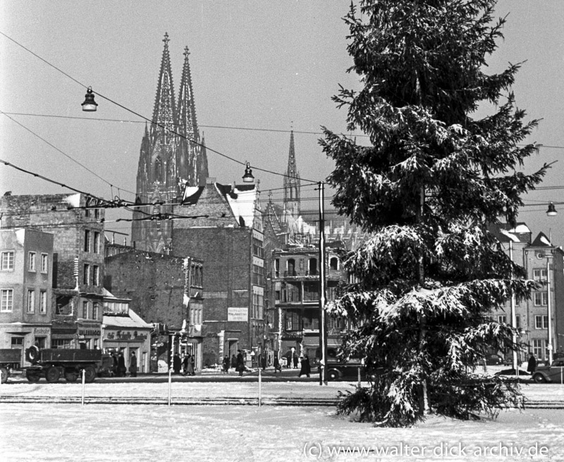 Vorweihnachtszeit auf dem Heumarkt