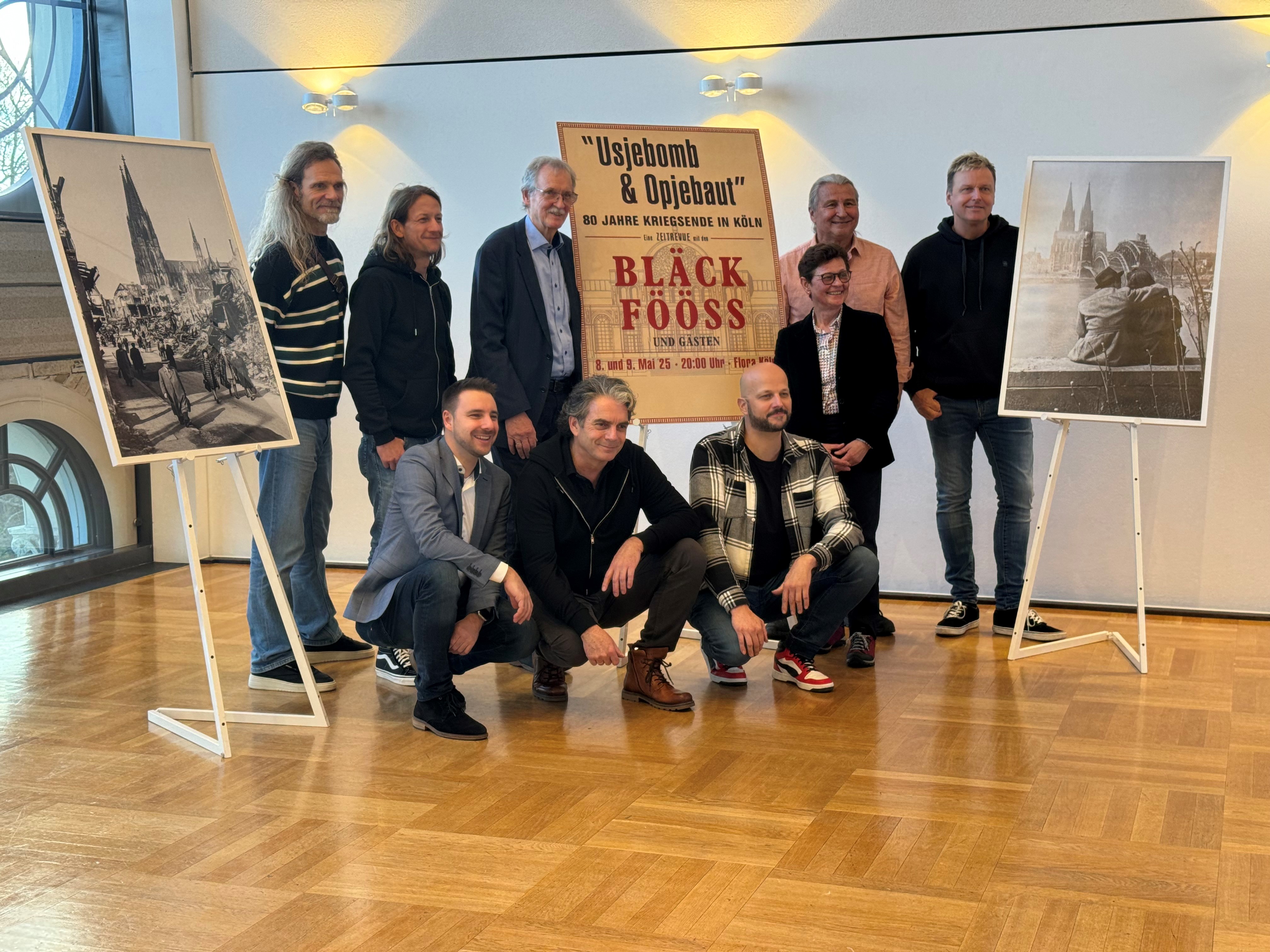 Usjebomb + Opjebaut - Zeitrevue mit den Bläck Fööss: 80 Jahre Kriegsende in Köln