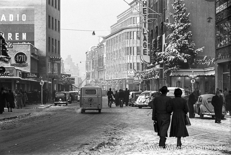 Auf der Schildergasse 1950