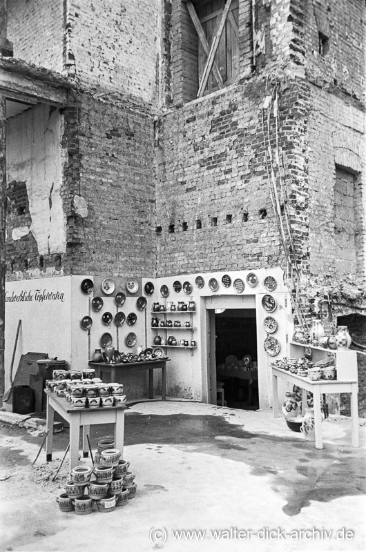 Keramik Weber im Stadthaus 1948