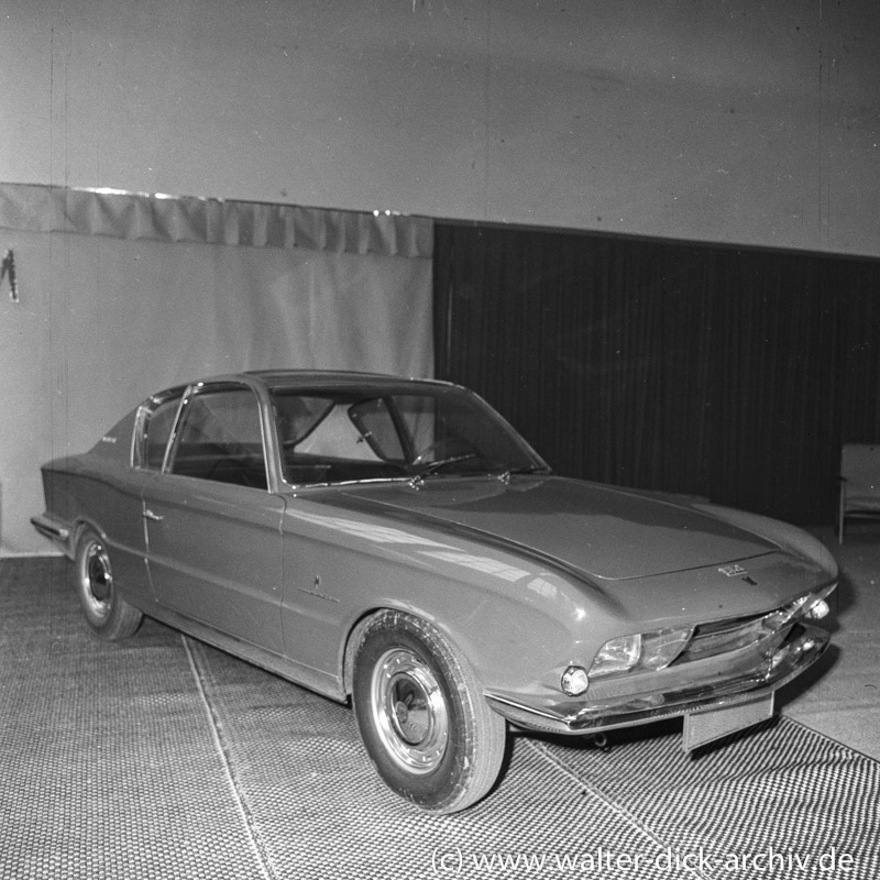 Triumph Vitesse auf dem Autosalon Genf 1964
