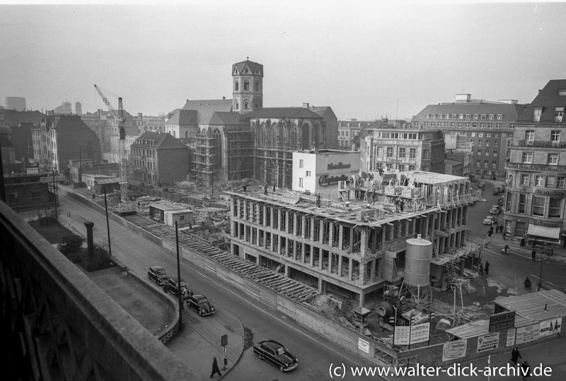 Neubau des Verkehrsamtes 1953